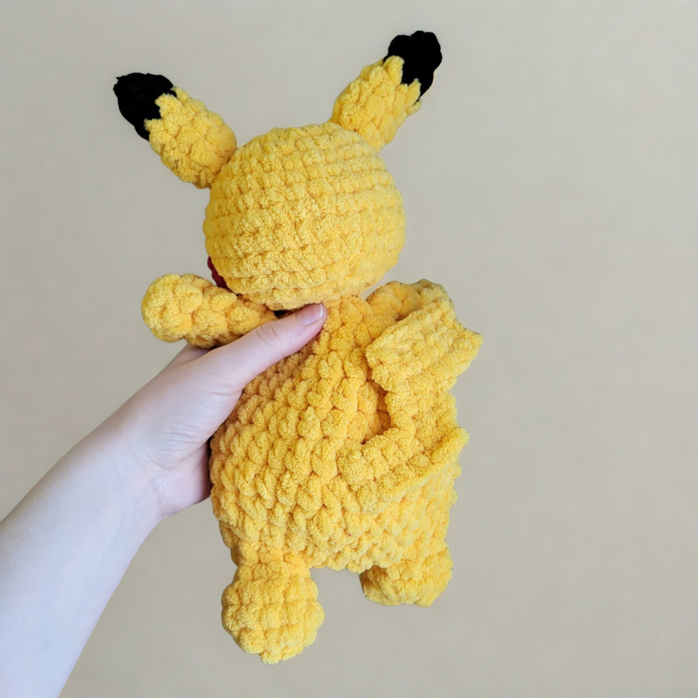 Pika the Electric Mouse Crochet Pattern