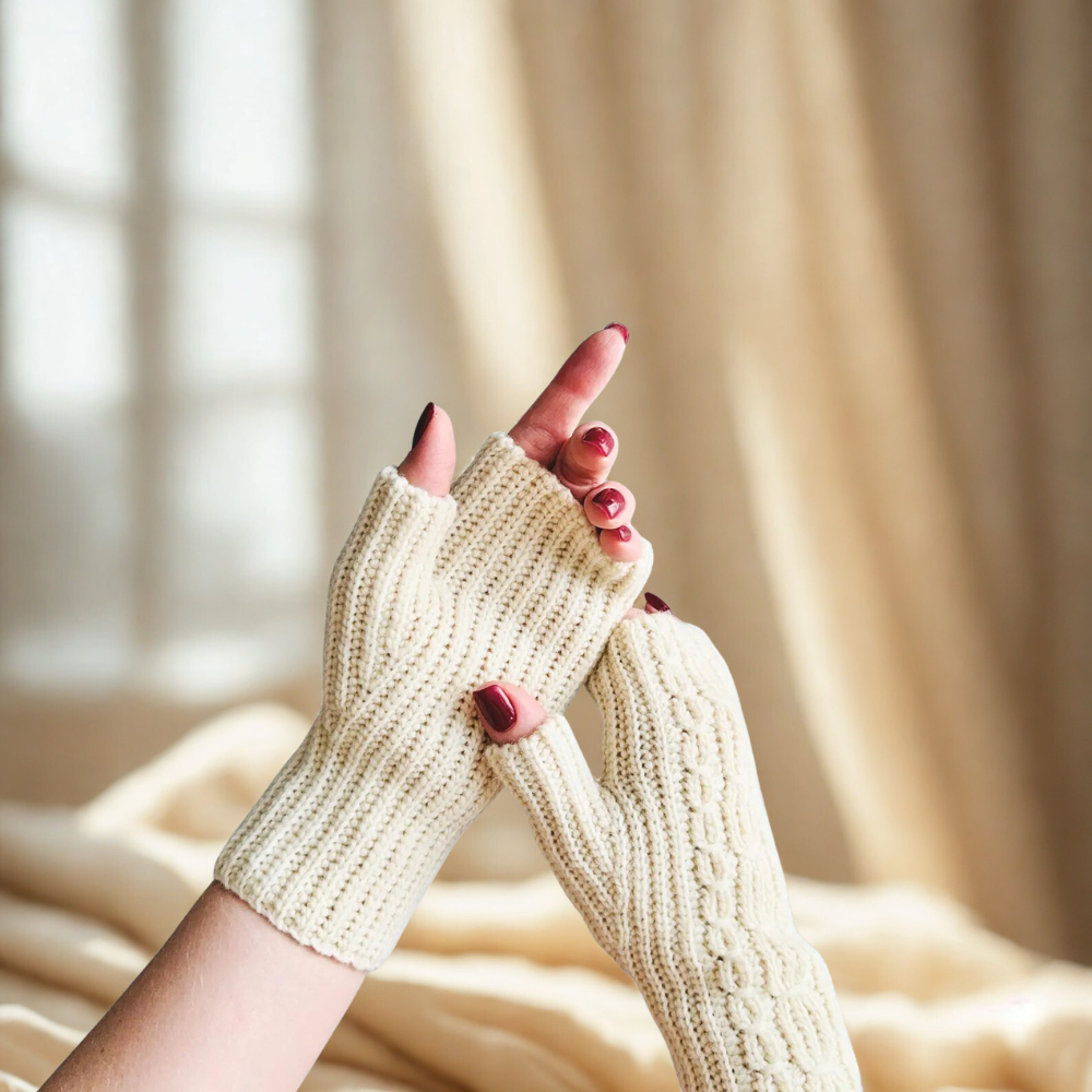 Chain Mitts Crochet Pattern