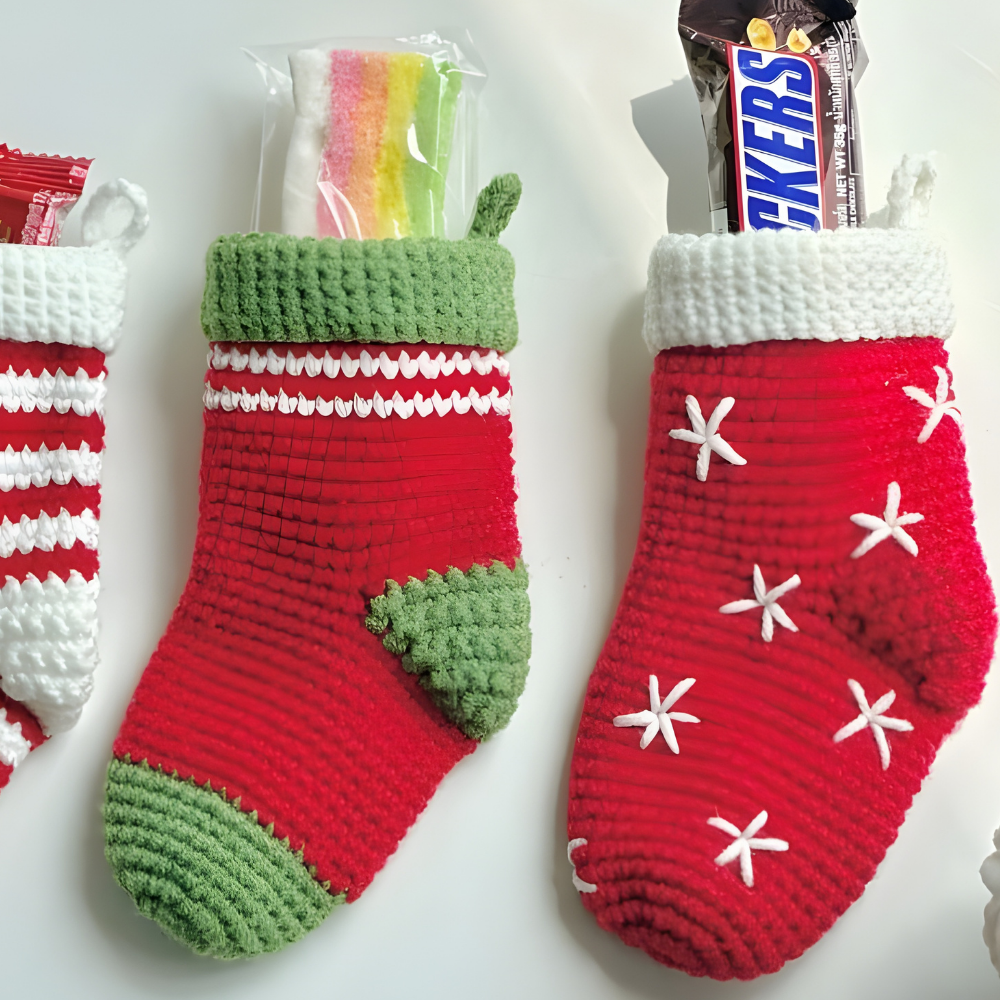 CHRISTMAS STOCKING CROCHET PATTERN