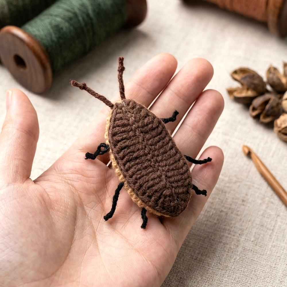 Cockroach Crochet Pattern
