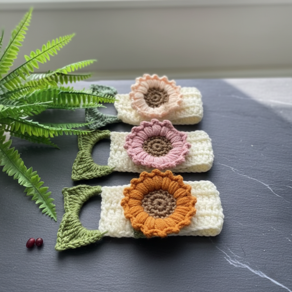 Sun Flower Crochet Pattern