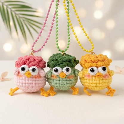 5-in-1 Chick Amigurumi Crochet Pattern Bundle