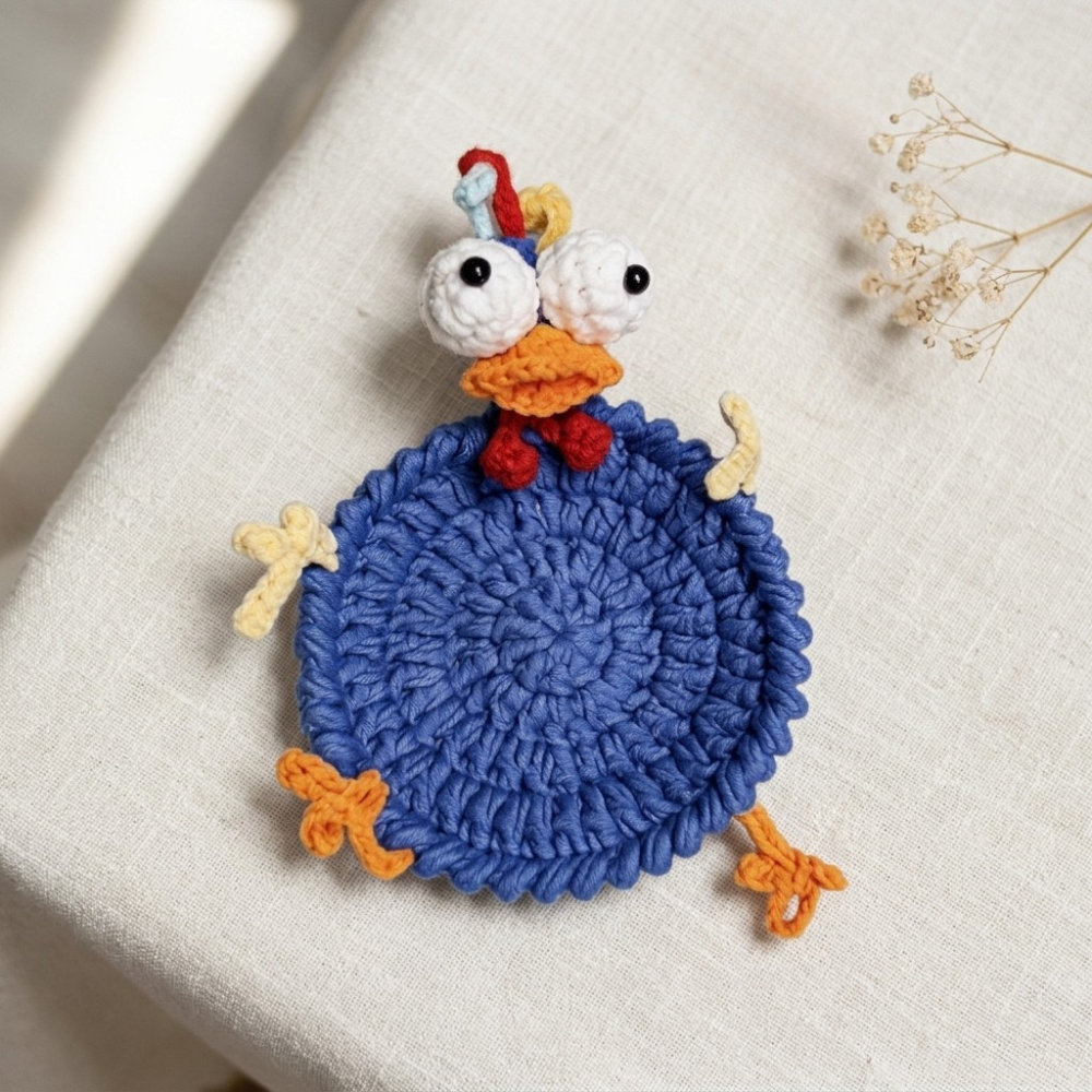 22-in-1 Animal Coaster Crochet Pattern Set