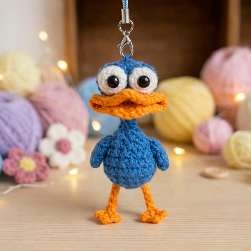 Combo Animal Keychain Amigurumi  Bag Charms Crochet Pattern