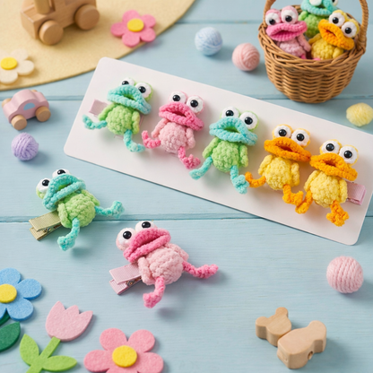Combo Animal Keychain Amigurumi  Bag Charms Crochet Pattern