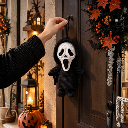 Ghostface crochet pattern