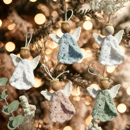 Angel Christmas Ornament Crochet Pattern