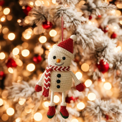 Amigurumi Snowman Crochet Pattern