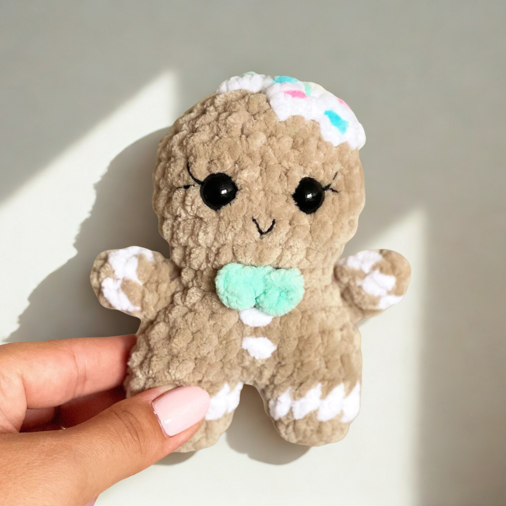 Gingerbread Man Crochet Pattern