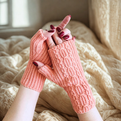 Chain Mitts Crochet Pattern