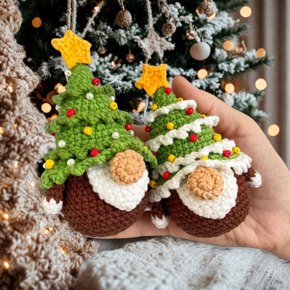 Trees Ornament Christmas Crochet Pattern
