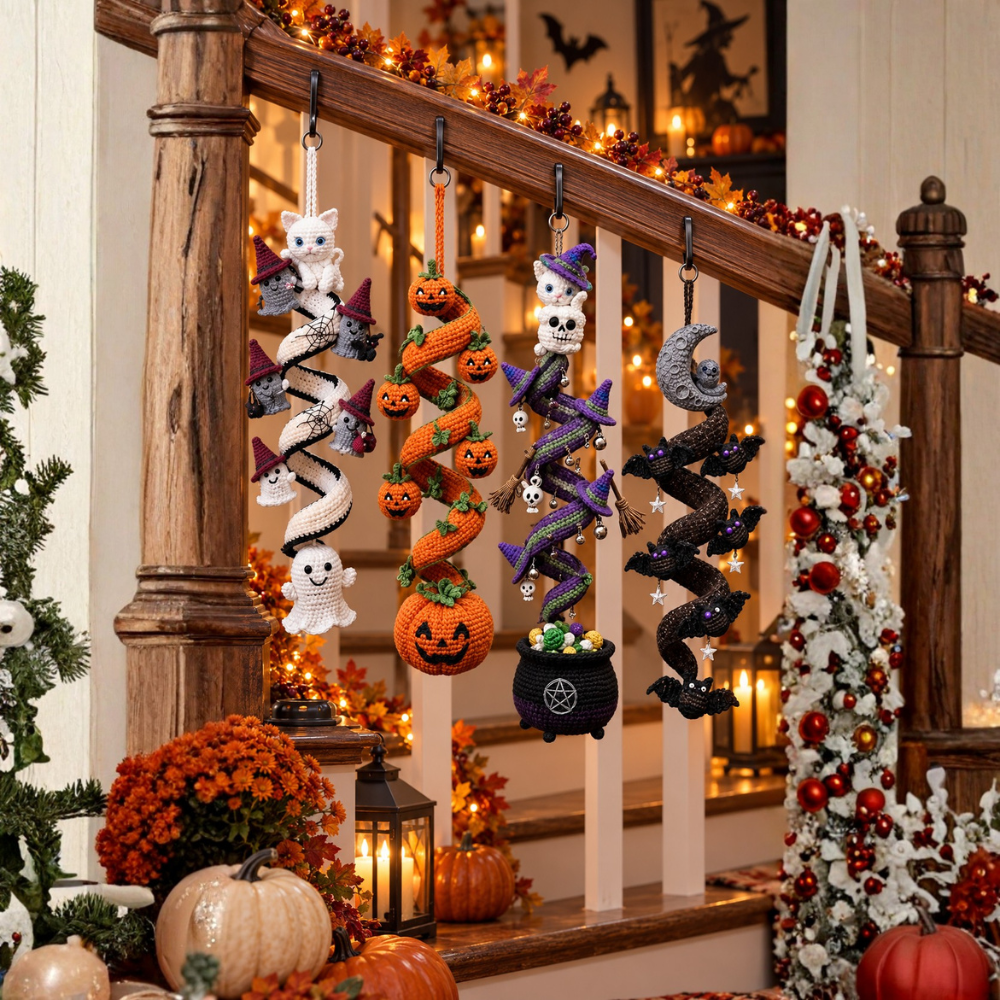 4in1 Hanging Crochet Halloween Pattern