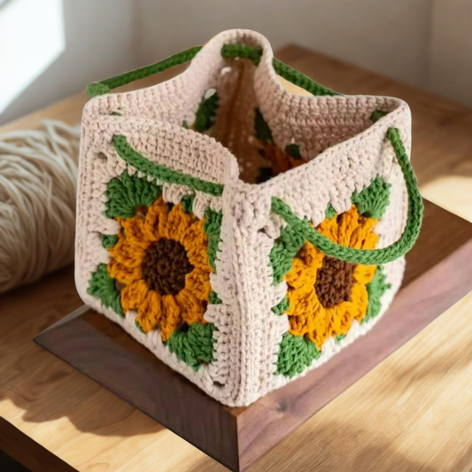 Sunflower Crochet Bag Pattern