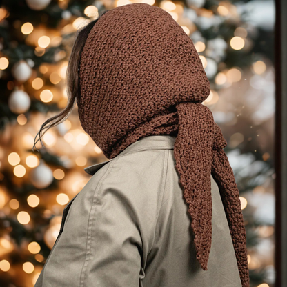 Hooded Scarf Crochet Pattern