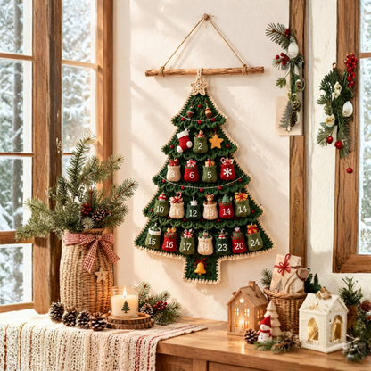 Christmas Tree Advent Calendar Crochet Pattern