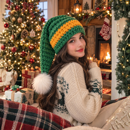 Santa and Elf Hat Crochet Pattern
