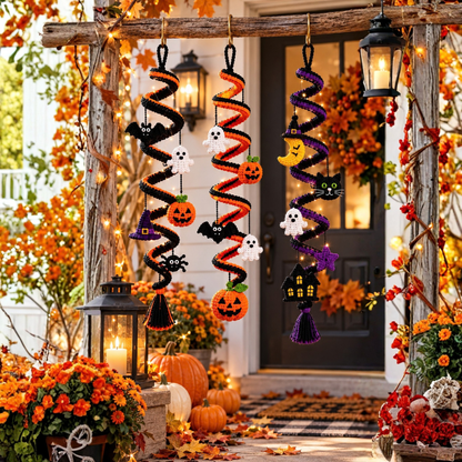 Halloween Crochet Spiral Pattern