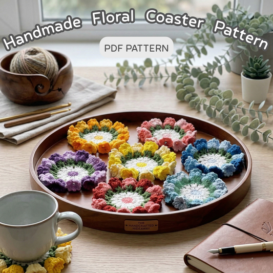 Floral Coaster Pattern