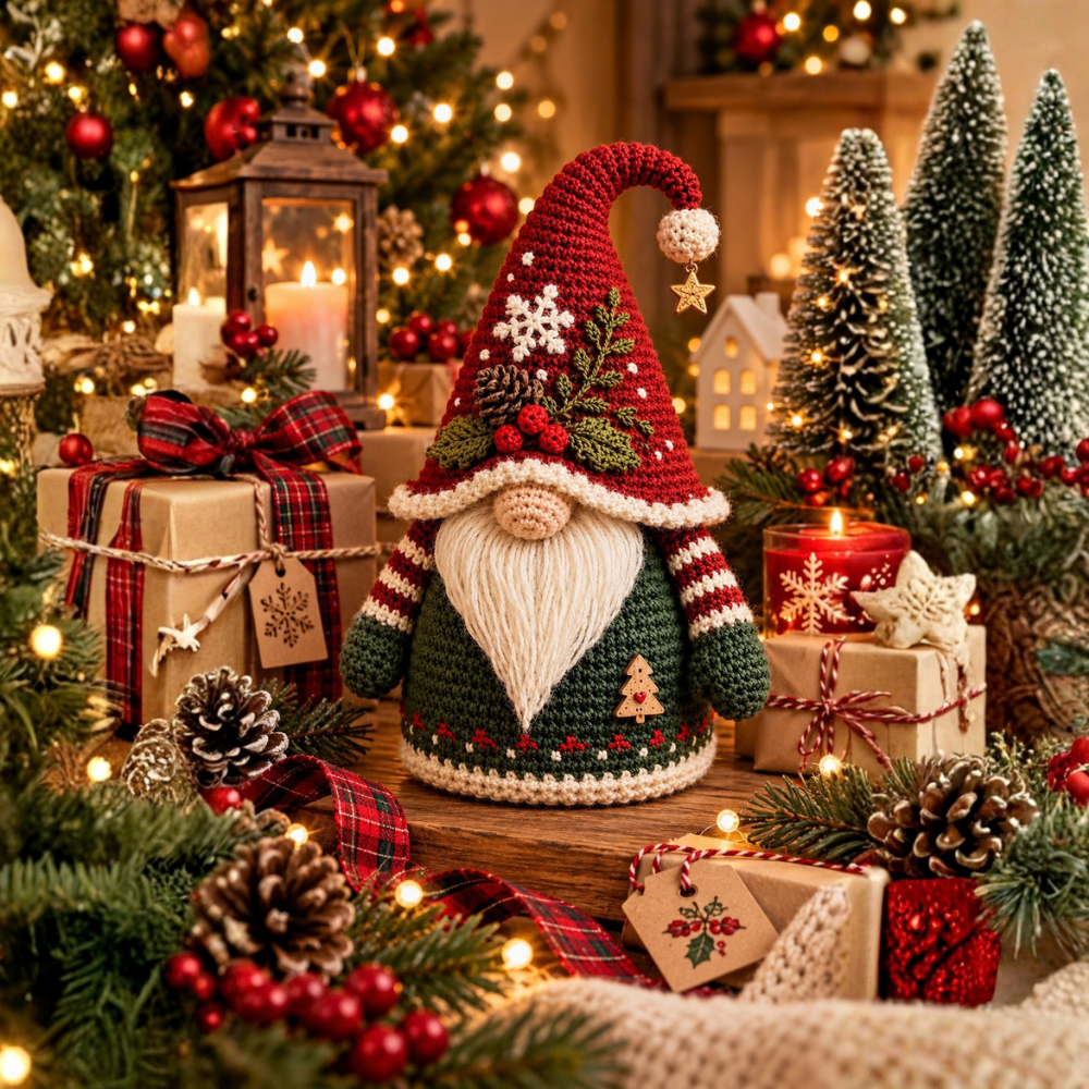Christmas Gnome Crochet Pattern