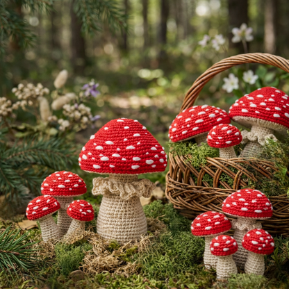 Mushroom Crochet Pattern