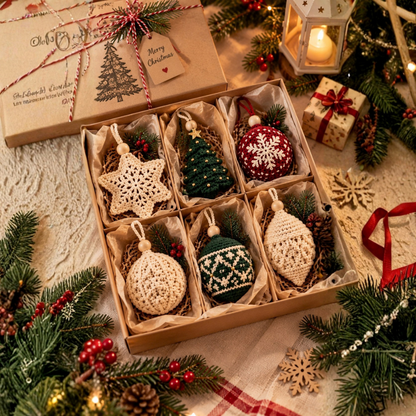 Christmas Crochet Ornament Pattern Bundle
