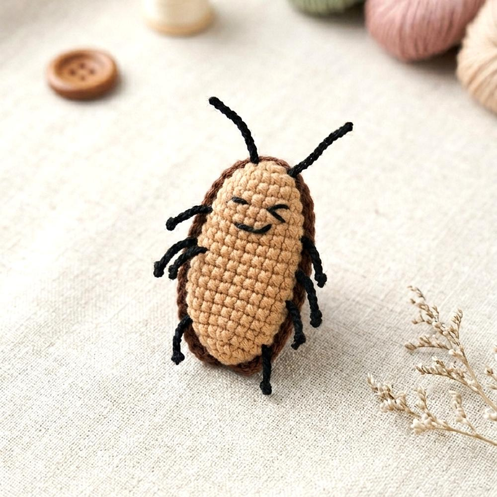 Cockroach Crochet Pattern