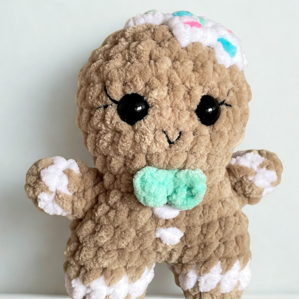 Gingerbread Man Crochet Pattern