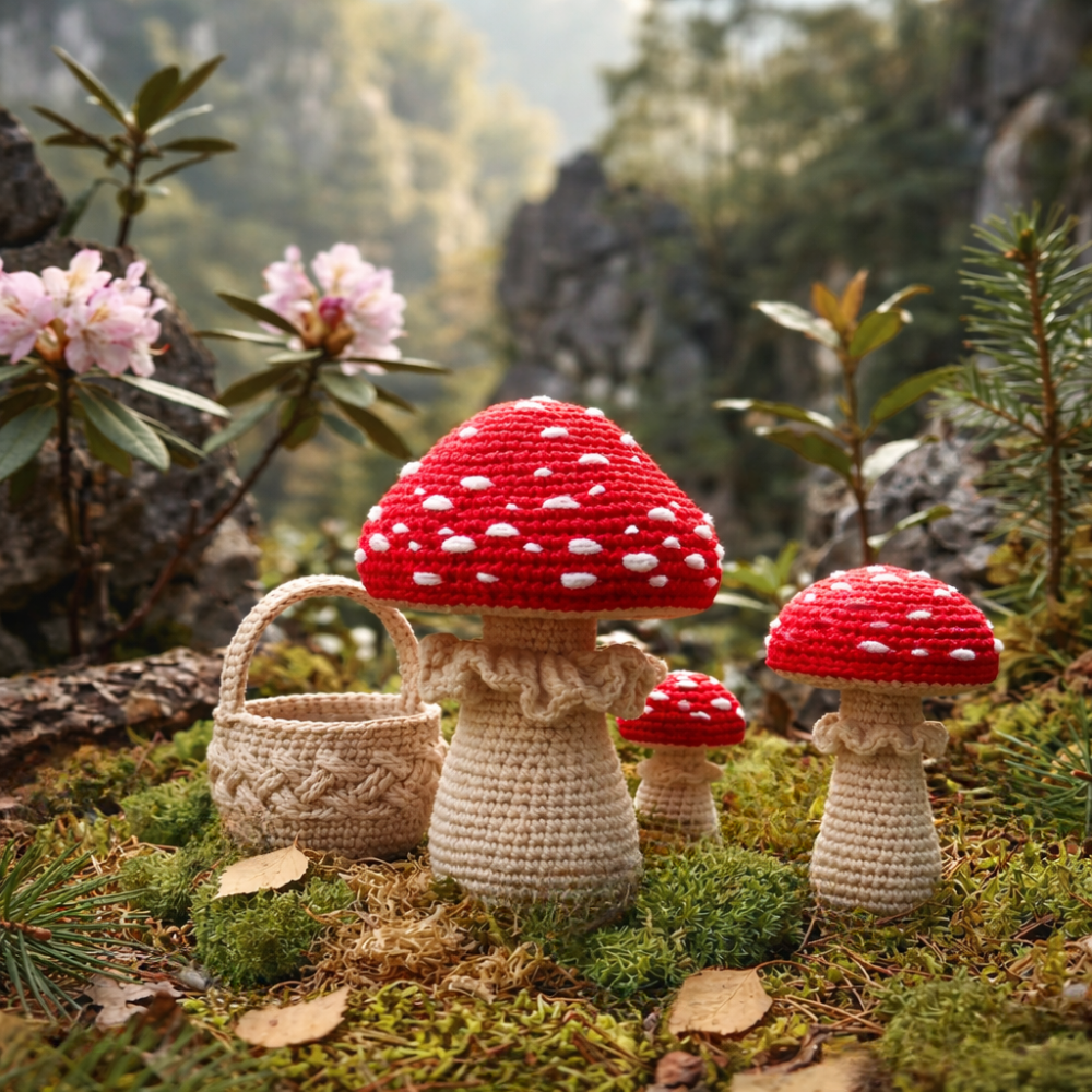 Mushroom Crochet Pattern