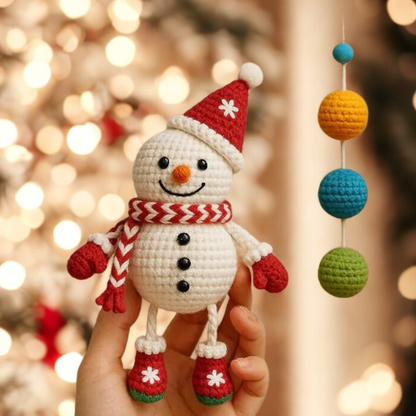 Amigurumi Snowman Crochet Pattern