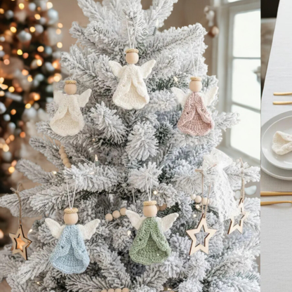 Angel Christmas Ornament Crochet Pattern