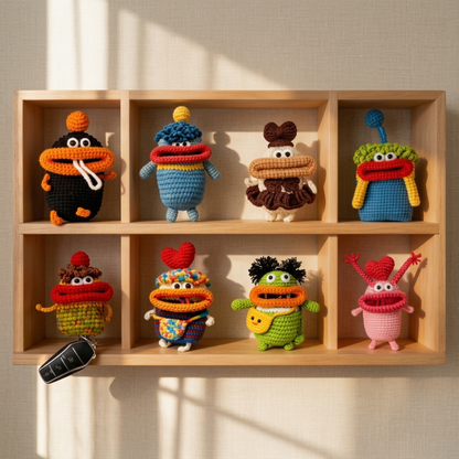 9 in 1 Monster Gang Amigurumi Crochet Pattern