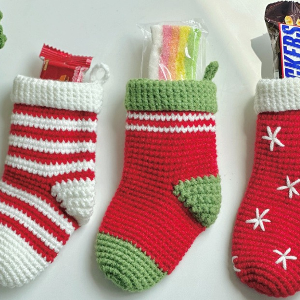 CHRISTMAS STOCKING  CROCHET PATTERN