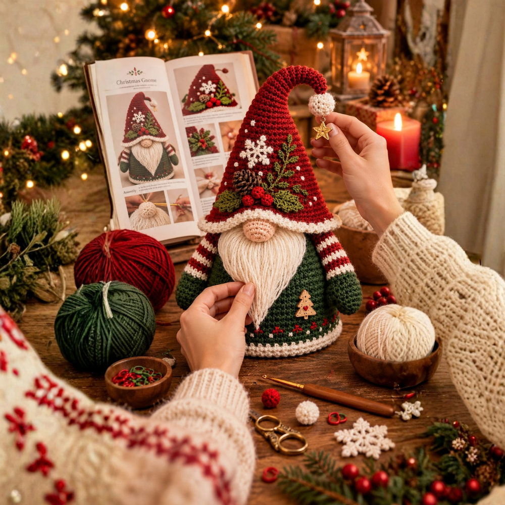 Christmas Gnome Crochet Pattern