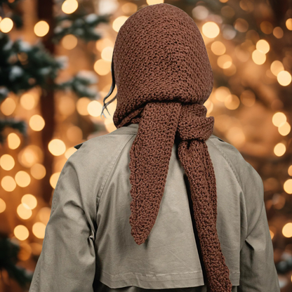 Hooded Scarf Crochet Pattern