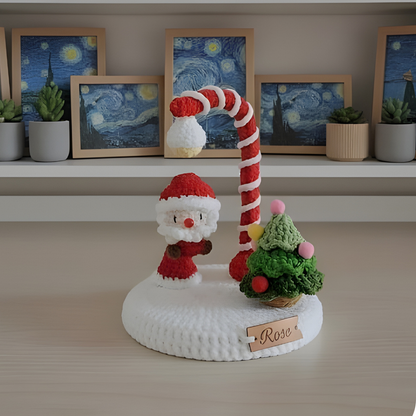 Floating Santa Crochet Pattern