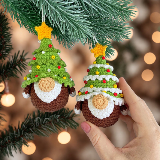 Trees Ornament Christmas Crochet Pattern