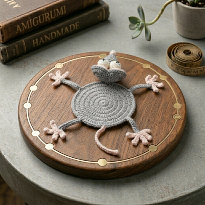 Mouse Coaster Crochet Pattern