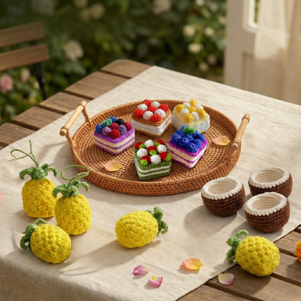 3in1 Sweet Handmade Crochet Pattern