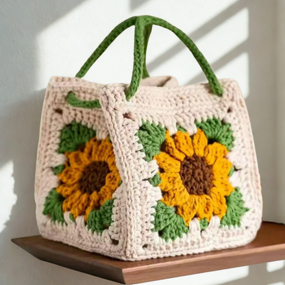 Sunflower Crochet Bag Pattern