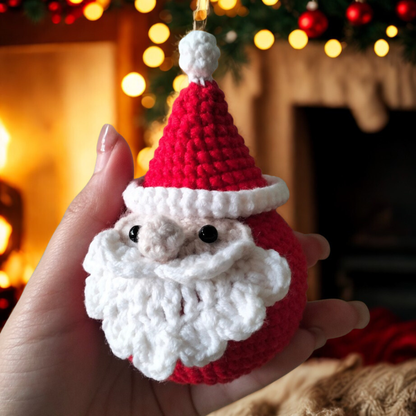 Santa Ball Crochet Pattern