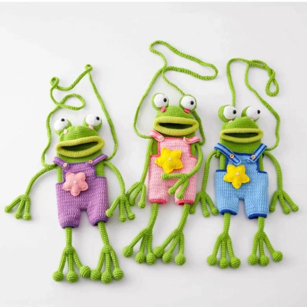 Frog Bag Crochet Pattern