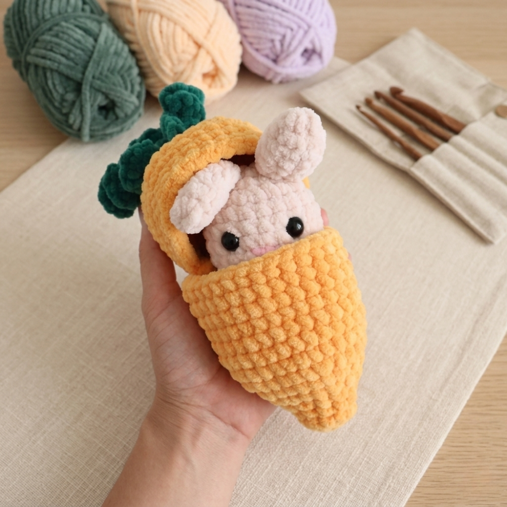 The Bunny's Secret Carrot House