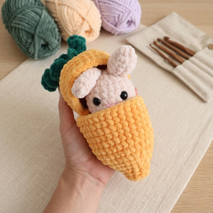 The Bunny's Secret Carrot House