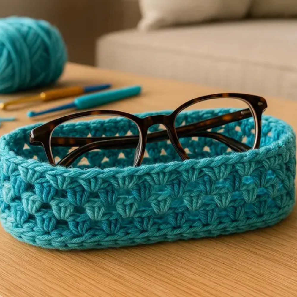 Crochet Glasses Holder Pattern
