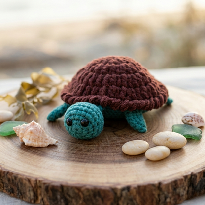 Turtle Coaster Crochet Pattern