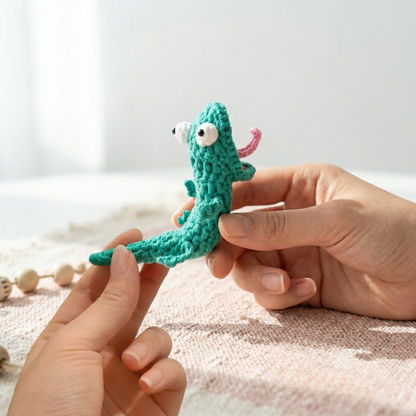 Cute Funny Lizard Crochet Pattern
