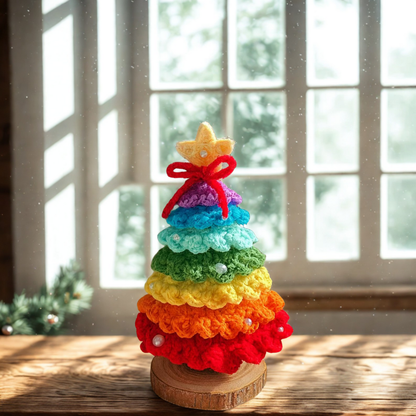 Combo Christmas Tree Forest Crochet Pattern