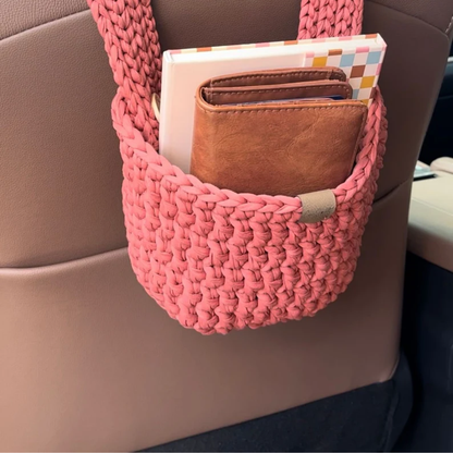 Crochet Car Basket Pattern