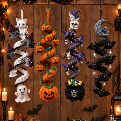 4in1 Hanging Crochet Halloween Pattern