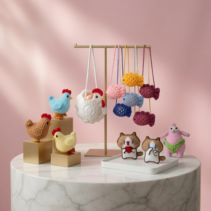 5-in-1 Handcrafted Cozy Companions Crochet Pattern